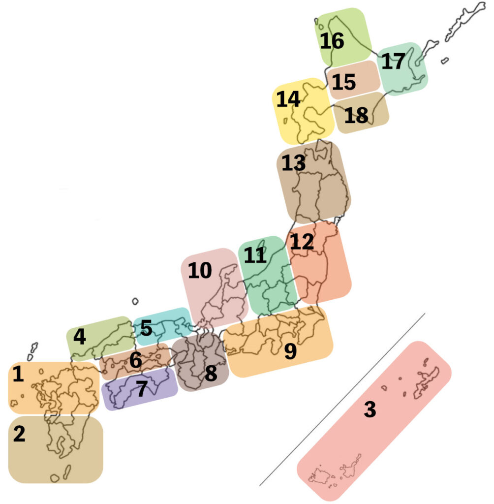 日本一周整体の旅